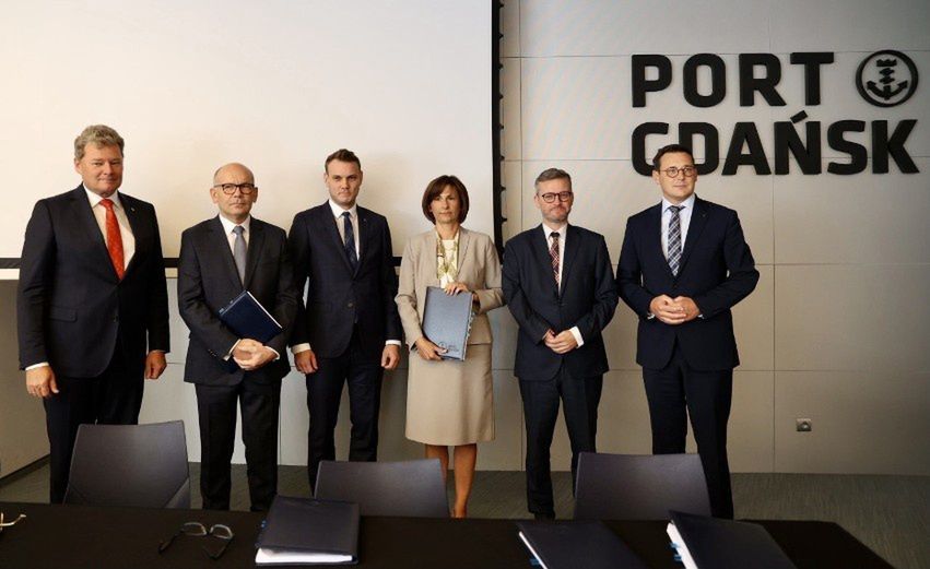 W Porcie Gdańsk rusza inwestycja warta 80 milionów złotych. 
