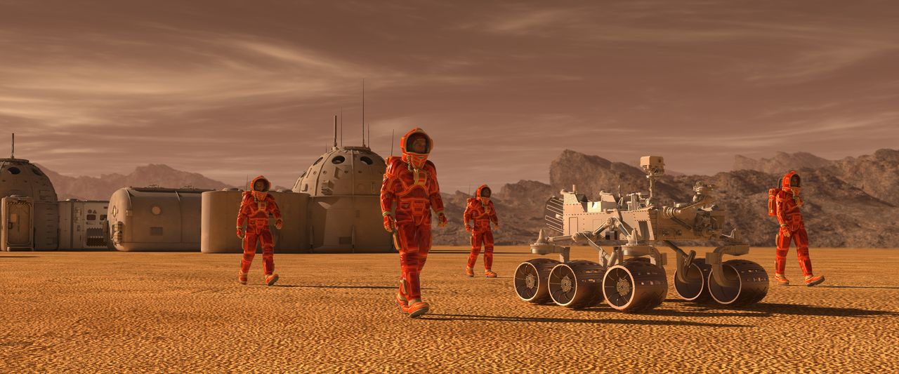 Bez terraformowania warunki życia na Marsie będą znacząco odbiegały od ziemskich