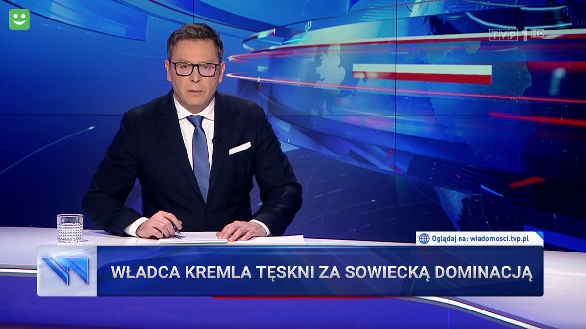 Przemówienie Lecha Kaczyńskiego jest przypominane w "Wiadomościach" od lat