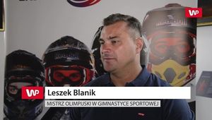 Leszek Blanik: Jak ktoś jest najlepszy, to wygrywa z każdego pola