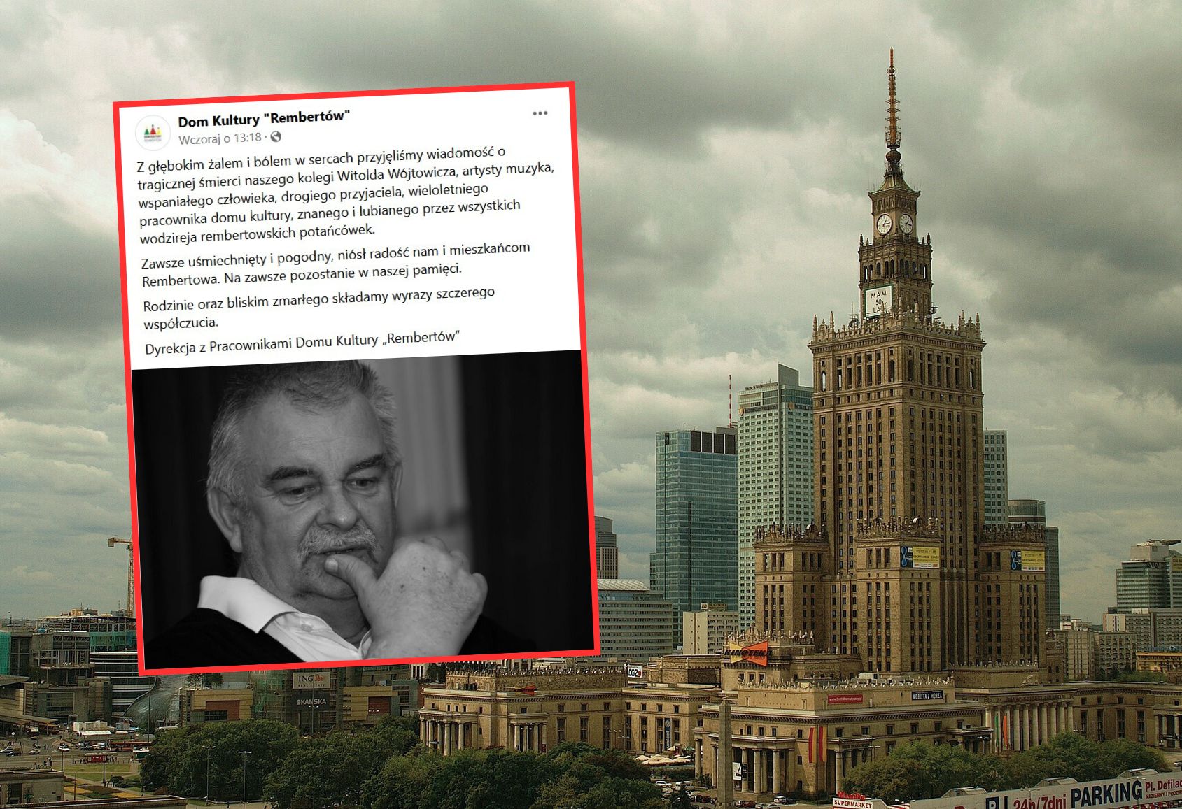 Nie żyje Witold Wójtowicz