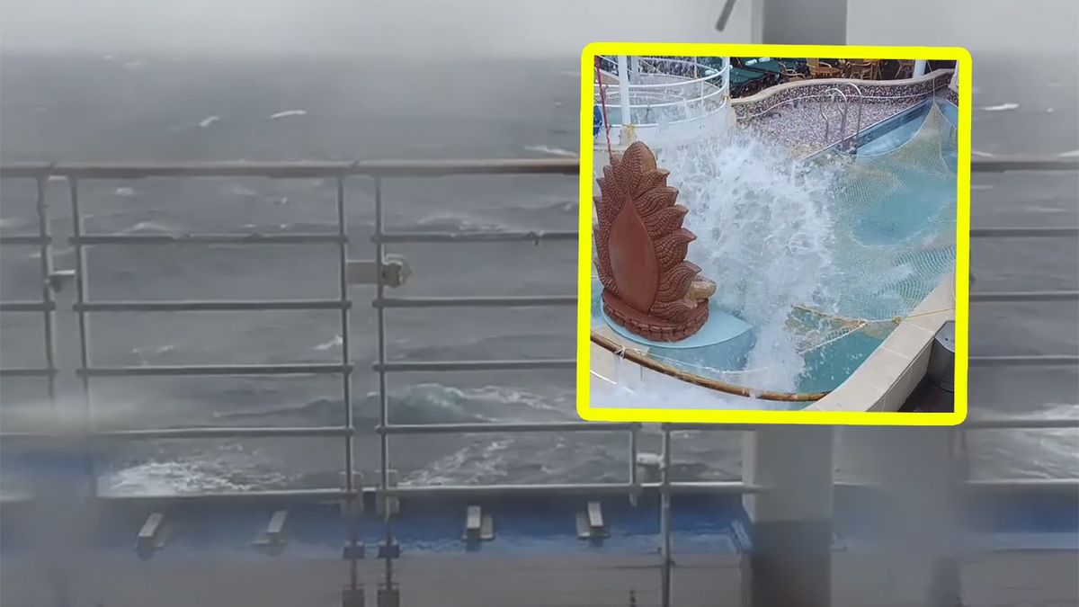 Pasażerowie wycieczkowca nie mogą cały czas zejść na ląd