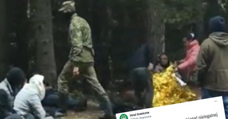 Rekordowy dzień na granicy. Straż Graniczna publikuje kolejne wideo