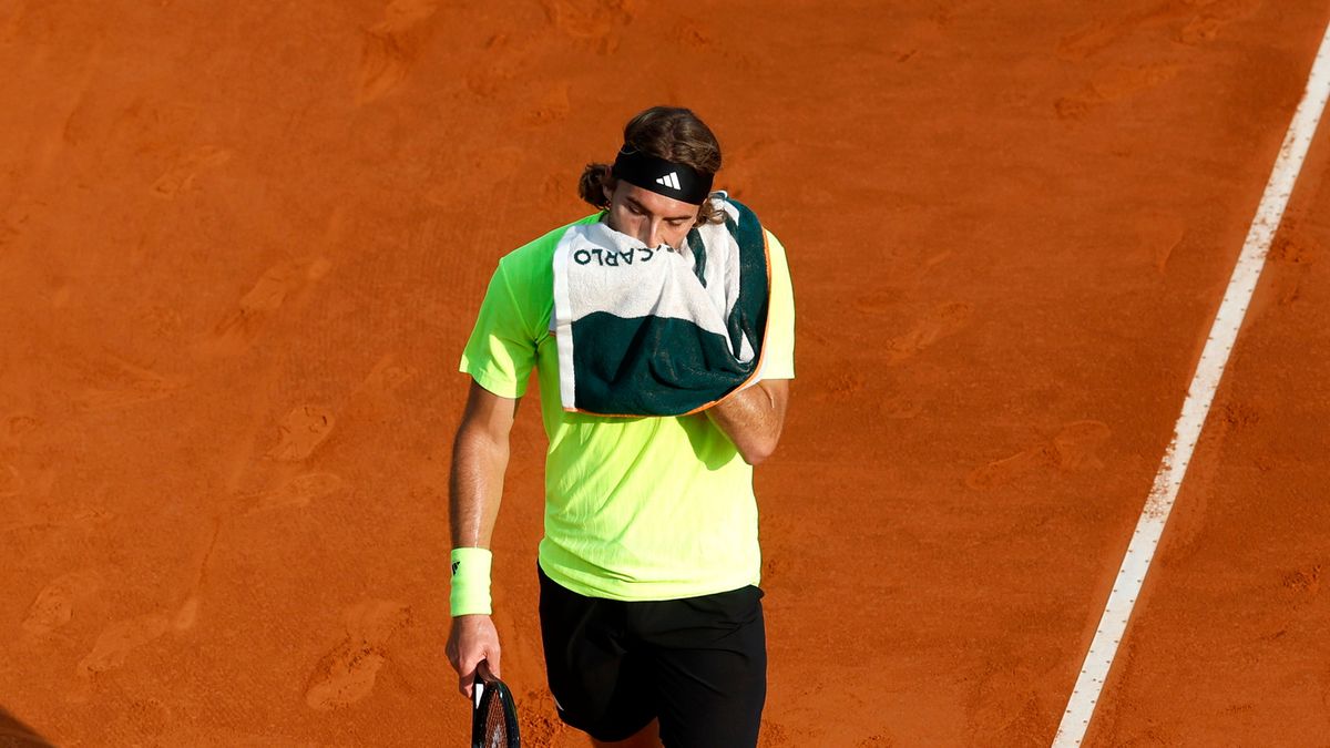 PAP/EPA / Sebastien Nogier / Na zdjęciu: Stefanos Tsitsipas