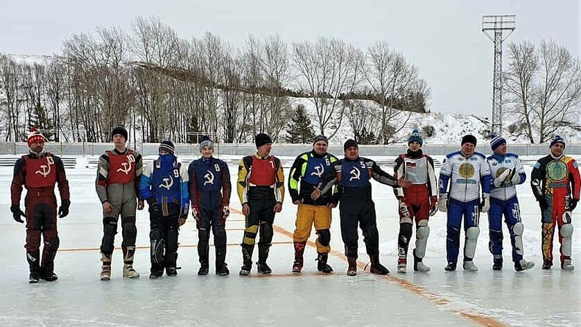 Zdjęcie okładkowe artykułu: Instagram / Ice Speedway Ałmaty / Uczestnicy zawodów w Ridder
