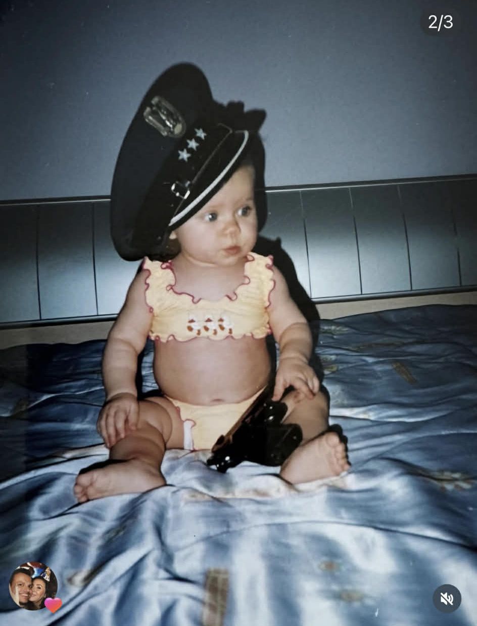 Maja Rutkowski pokazuje pierwszą pociechę 