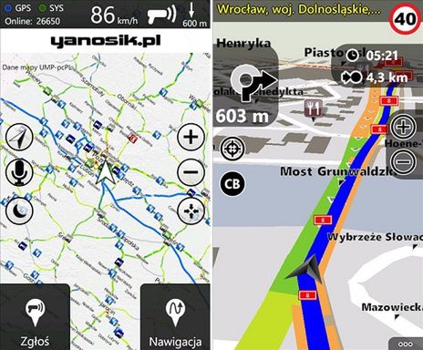 yaosik i NaviExpert na platformę Windows Phone