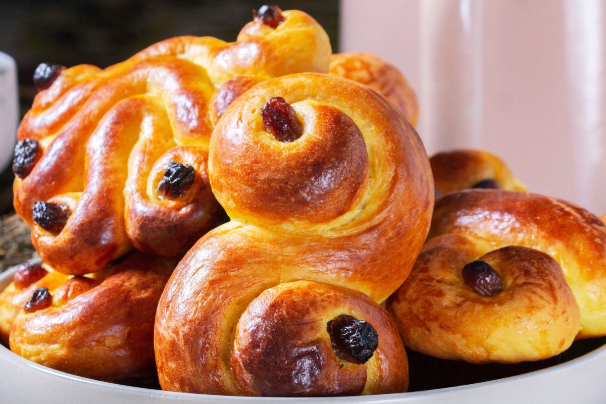 Bułeczki szafranowe świętej Łucji