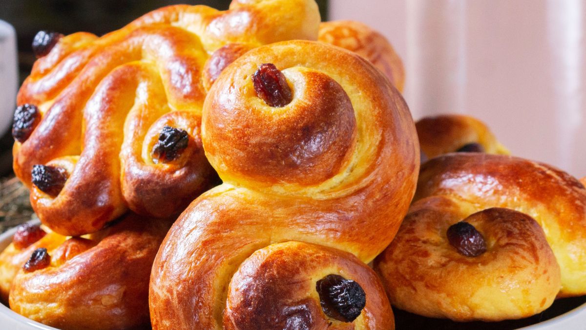 Bułeczki szafranowe świętej Łucji