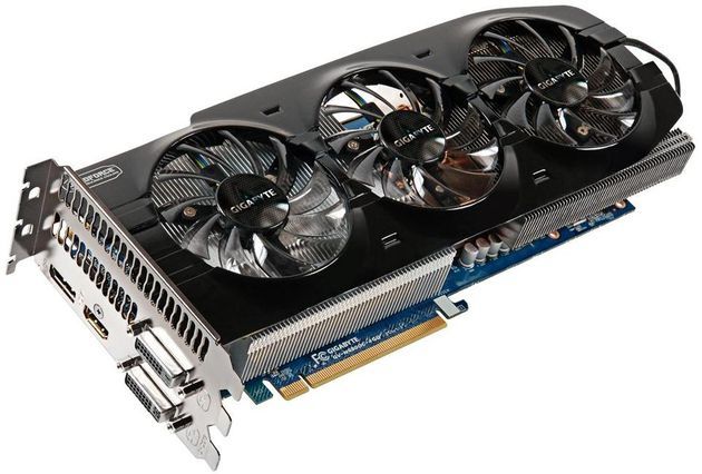 Gigabyte GeForce GTX 680 WindForce 3X 4GB OC karta graficzna zdjęcie