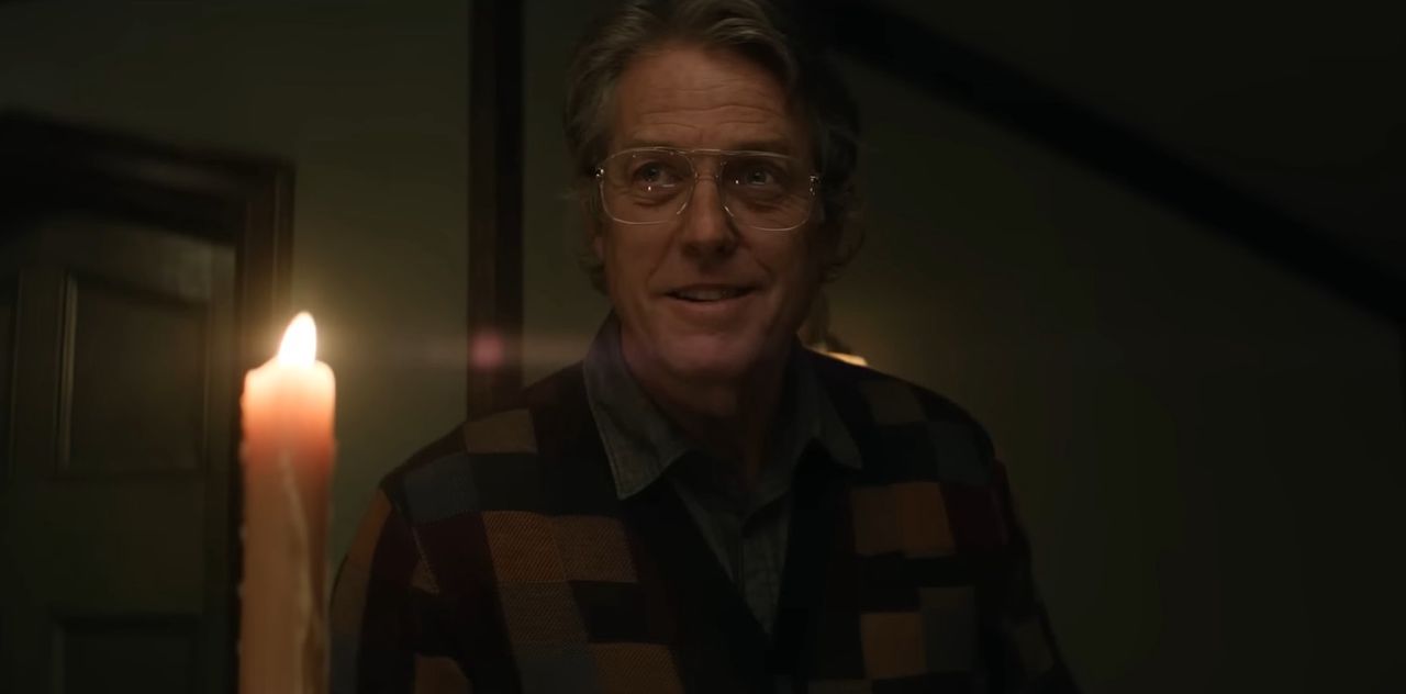Hugh Grant shocks as the twisted lead in A24's "Heretic" trailer
