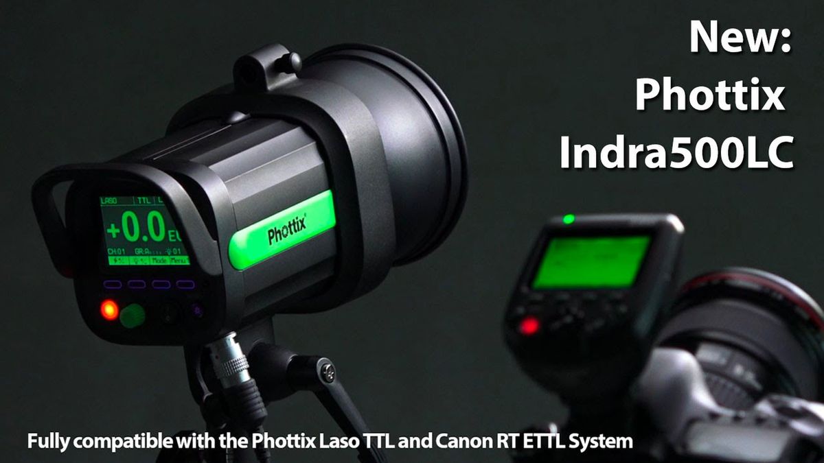 Nowa lampa Indra 500LC jest kierowana do systemu Canon 1