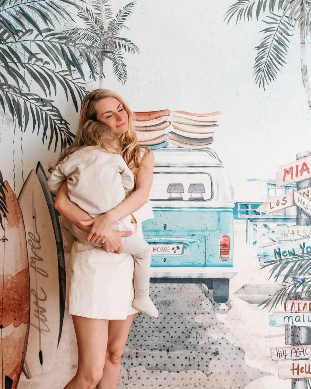 Motyw plażowy z pokoju Bianki