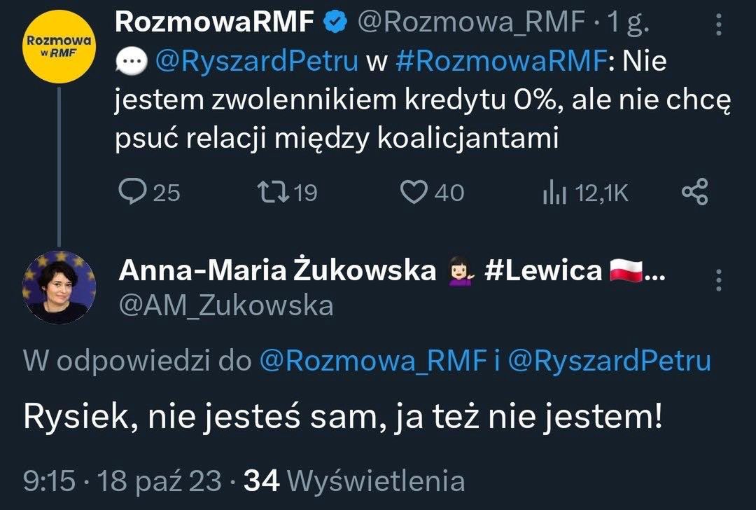 Wpisy Żukowskiej do Petru 