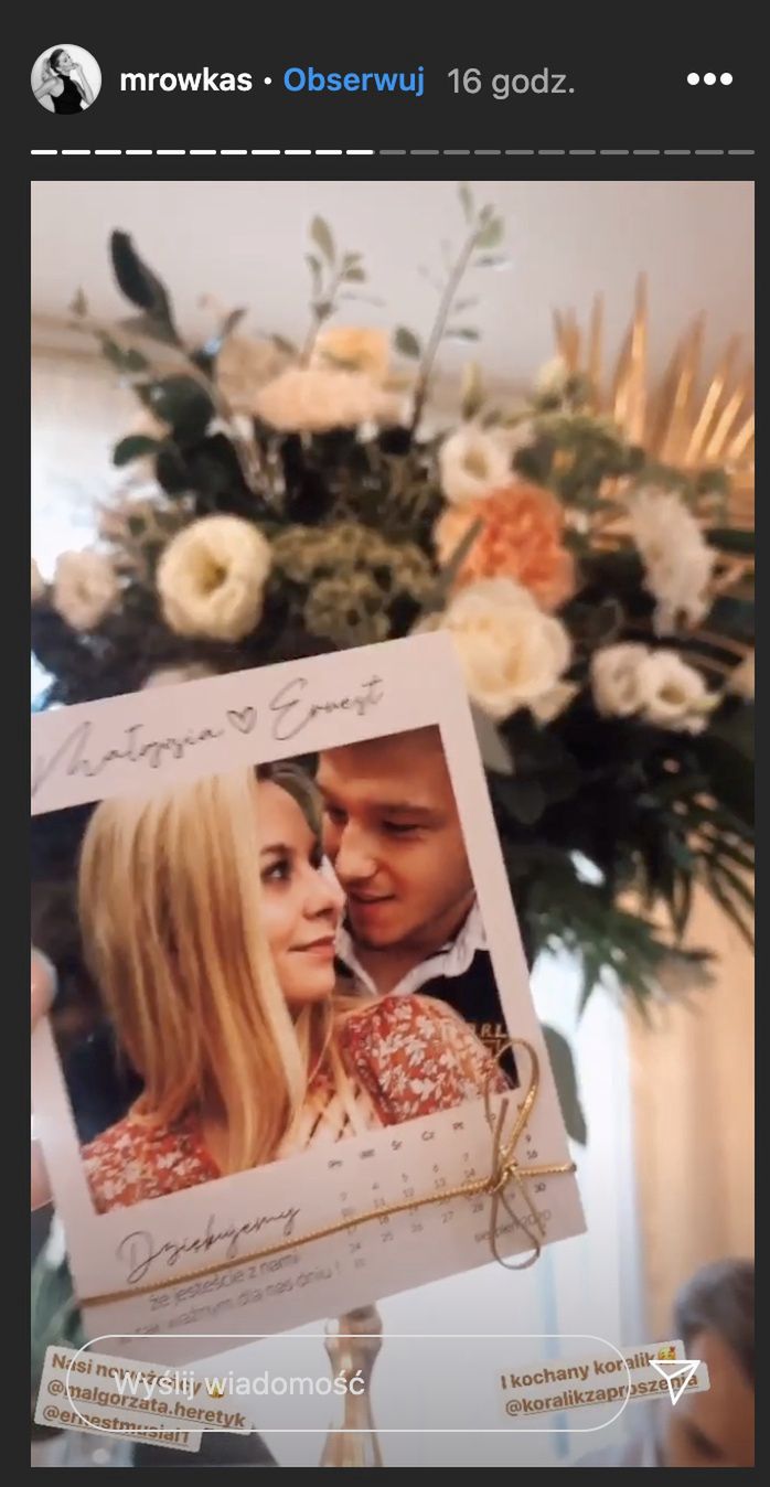 Małgorzata Heretyk i Ernest Musiał wzięli ślub