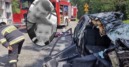 Robert sam wychowywał trzy córki. Zginął w wypadku. Poruszające sceny na pogrzebie