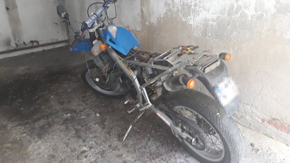 Tarnowskie Góry. Policjanci odzyskali m.in. dwa motocykle.