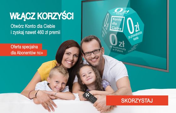Abonenci nc+ z premią od Credit Agricole