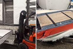 Wielkie odkrycie służb w kraju UE. Prześwietlili materace z ciężarówki na granicy