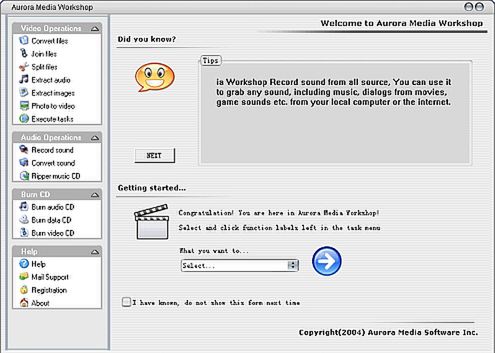 Multimedialny warsztat od Aurora Software