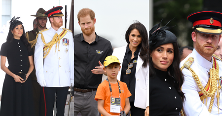 Poważni Meghan Markle i książę Harry świętują odsłonięcie pomnika (ZDJĘCIA)