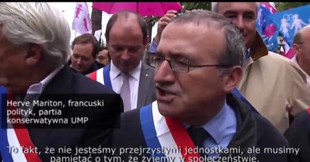 Marsz aktywistów w Paryżu; chcą bronić tego, co uważają za wartości rodzinne