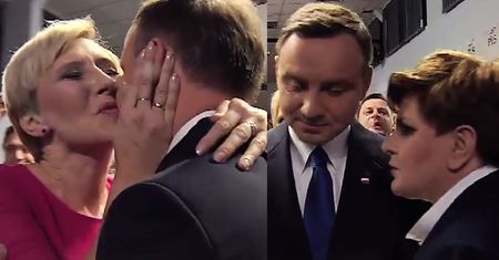 Hit sieci: Dudzie też PODPOWIADA suflerka! "Idź pocałuj żonę!"