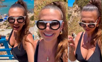Maja Rutkowski pozdrawia z Rodos, świecąc GŁĘBOKIM DEKOLTEM i wygładzonym czołem: "Zobaczcie, jakie PIĘKNE WIDOKI" (FOTO)