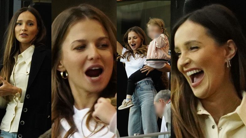 Anna Lewandowska i Marina Łuczenko dopingują mężów 