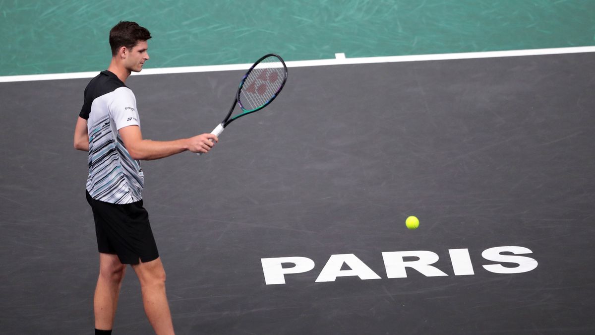 PAP/EPA / CHRISTOPHE PETIT TESSON  / Na zdjęciu: Hubert Hurkacz