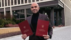 Zaskoczył w sieci. "Przede mną doktorat"