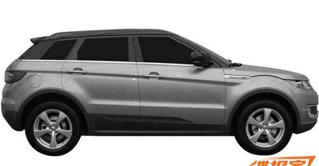 Landwind E32 - Chińczycy patentują Range Rovera Evoque'a