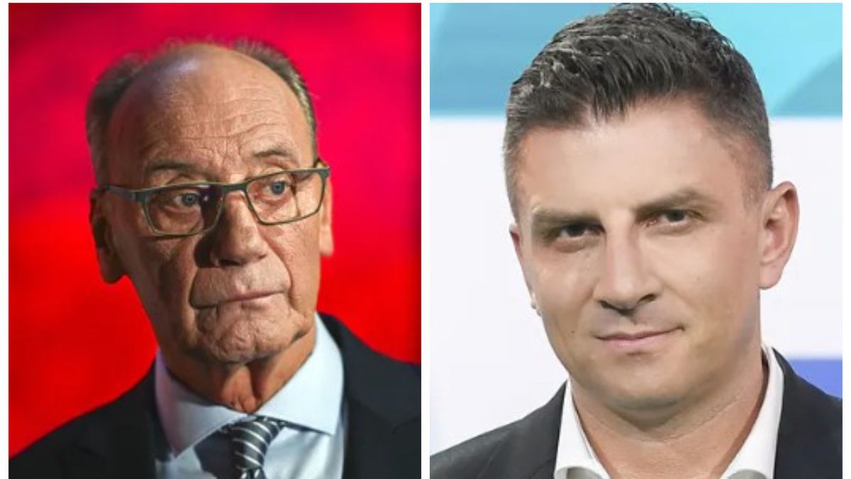 Na zdjęciu: Dariusz Szpakowski i Mateusz Borek