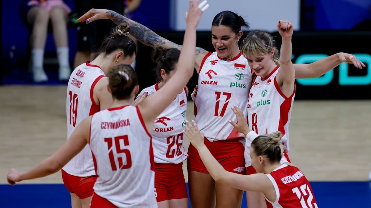 Materiały prasowe / VolleyballWorld / Reprezentacja Polski siatkarek