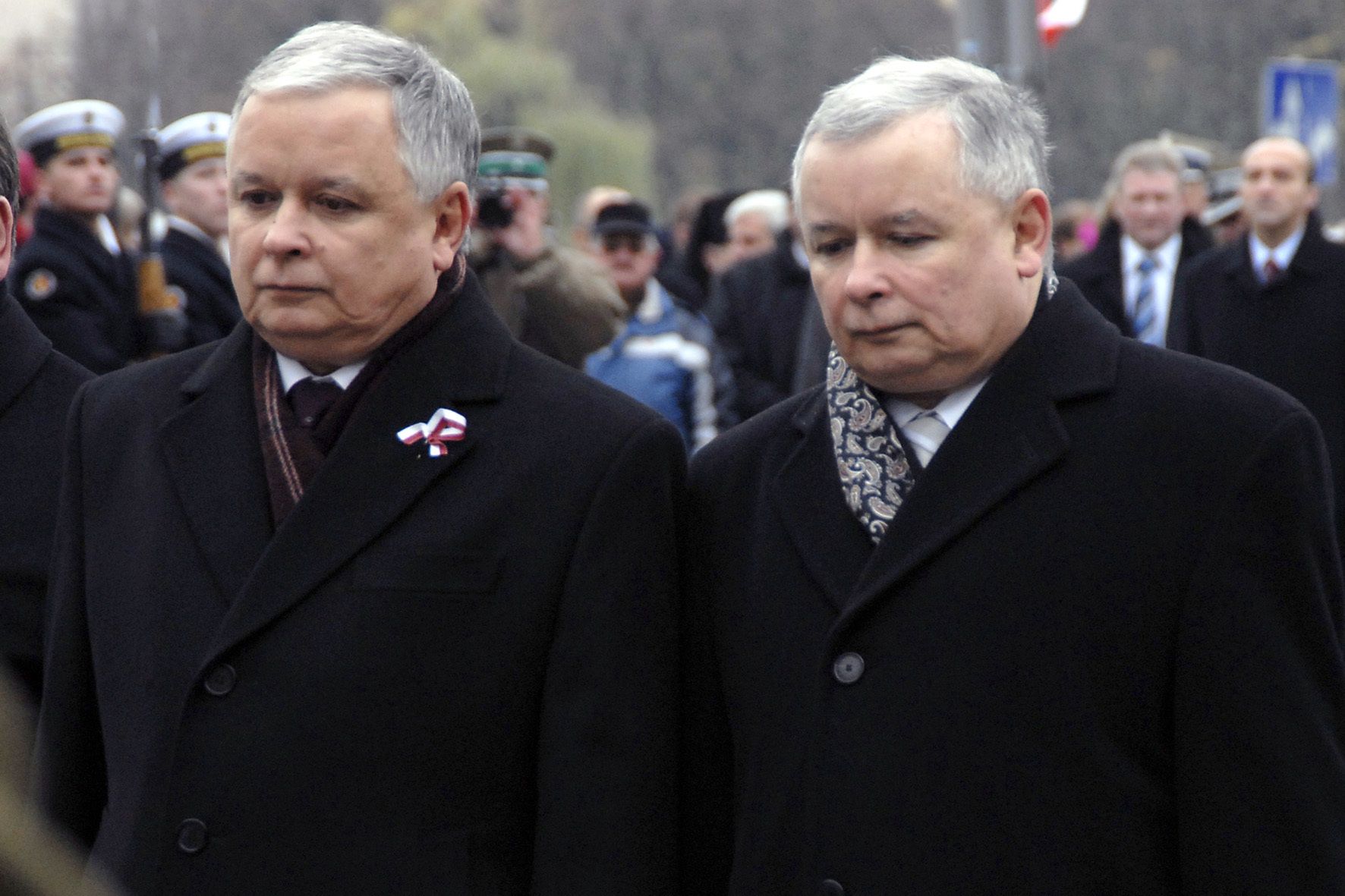 Jarosław Kaczyński Lech Kaczyński (2006)