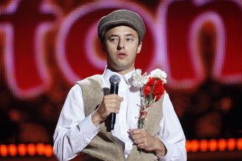 Mateusz Banaszkiewicz. Teraz występuje w Kabarecie Młodych Panów