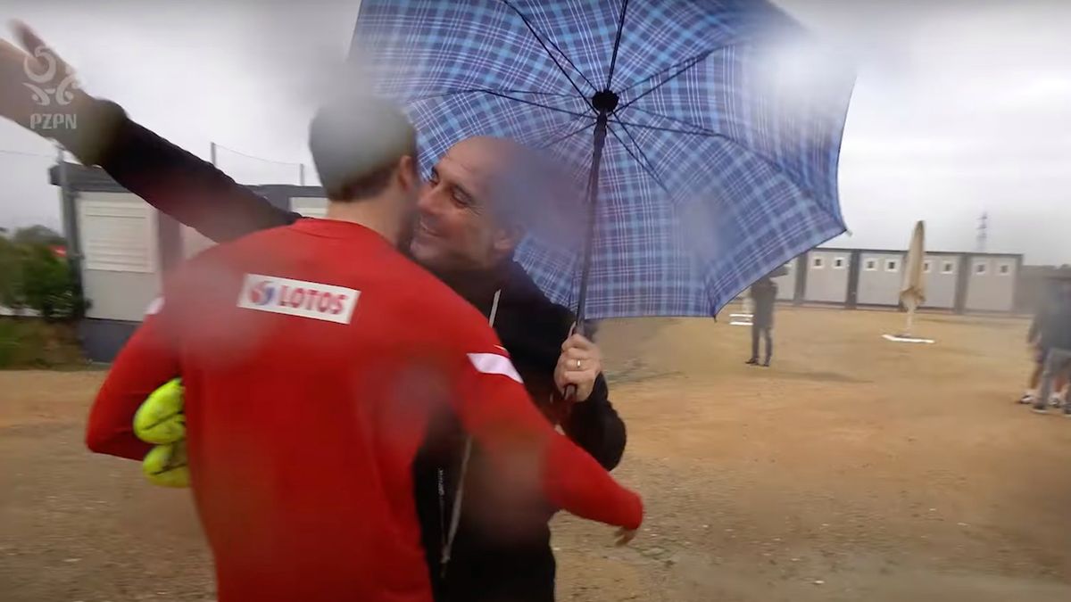 YouTube / Łączy nas Piłka / Robert Lewandowski i Pep Guardiola