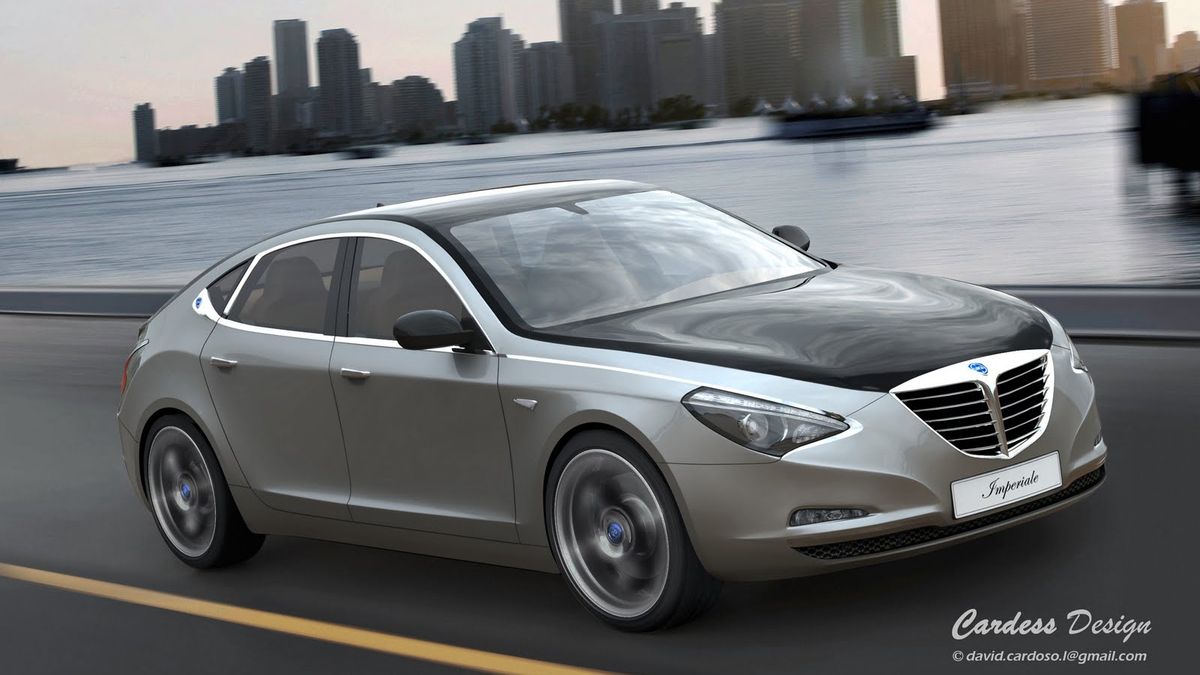 Lancia Imperiale (koncepcja Davida Cardoso)