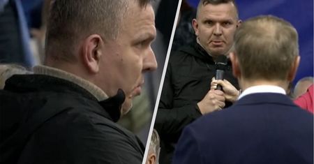 Incydent na spotkaniu z Tuskiem. Mężczyzna się zdenerwował, zaczął krzyczeć