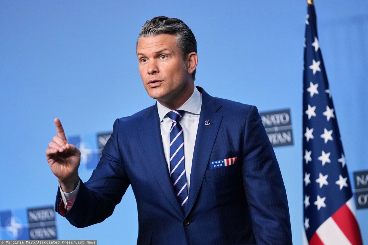 Większe wsparcie militarne dla Ukrainy. Hegseth zapowiada "siłę ognia"