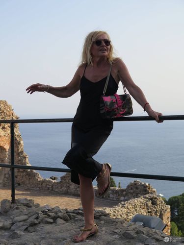 Monika Olejnik - wakacje na Sycylii