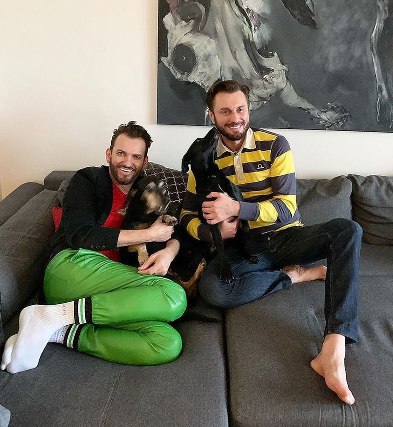 Rafał i Gabriel z "Królowych życia" (Instagram)