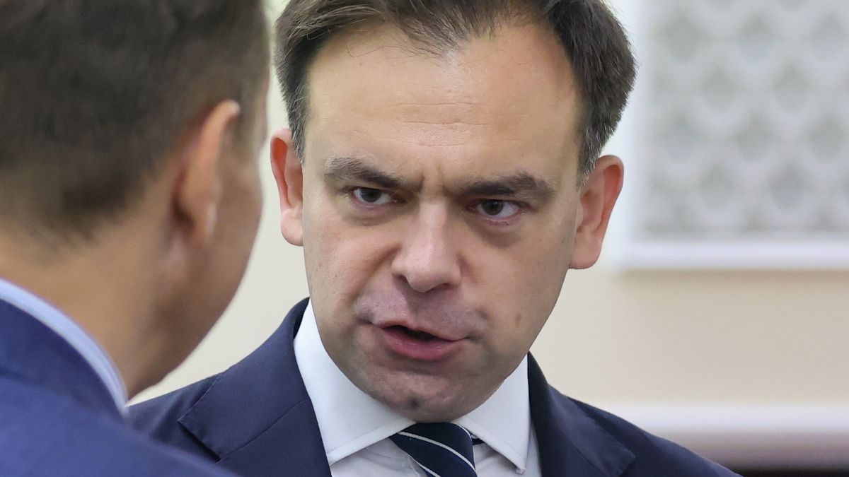 Minister finansów i rozwoju Andrzej Domański