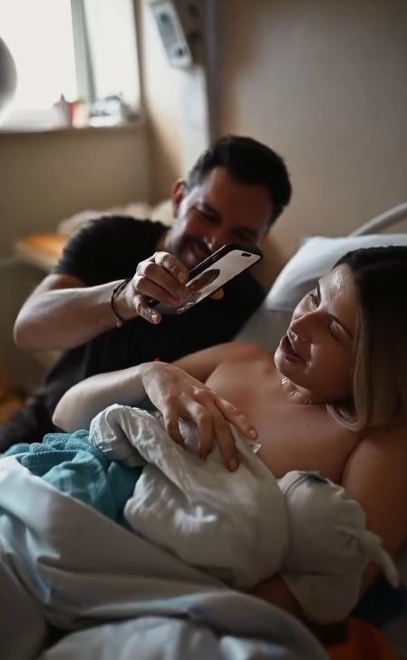 Aleksandra Grysz udokumentowała poród