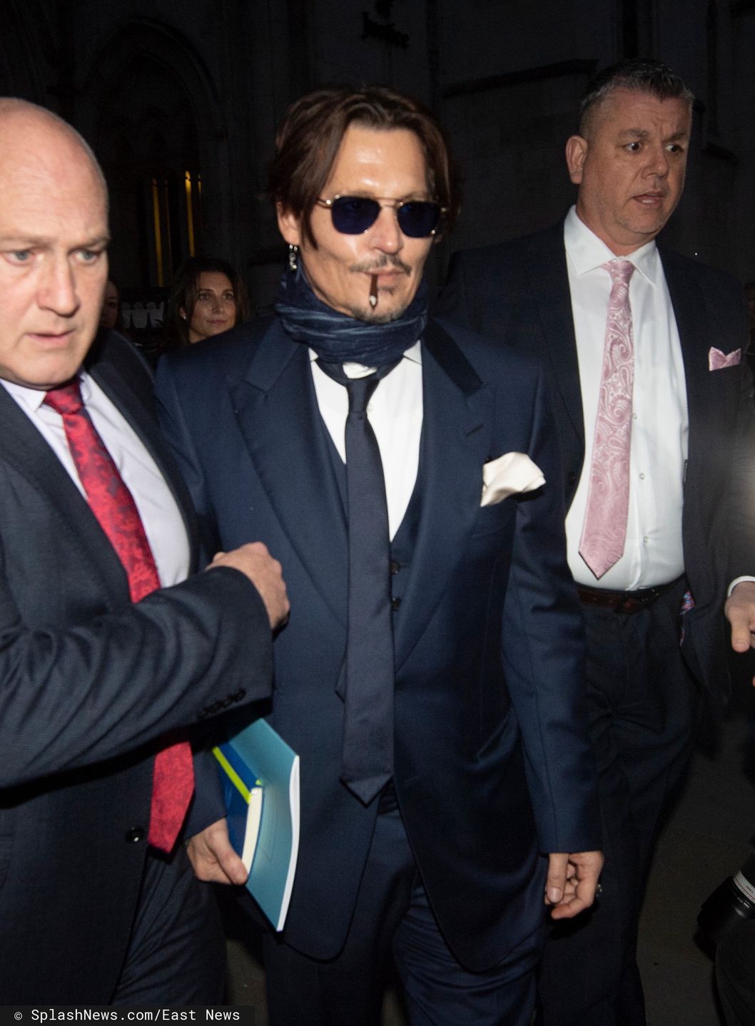 Johnny Depp pojawił się w sądzie w Londynie