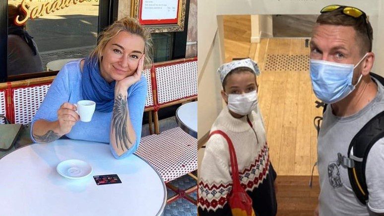 Martyna Wojciechowska wybrała się do Paryża z narzeczonym i córką