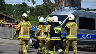 Powódź w Rybniku. Podniesiony poziom wody w Zalewie. Trzeba dokonać zrzutu i ewakuować Stodoły. Na szczęście to tylko scenariusz ćwiczeń