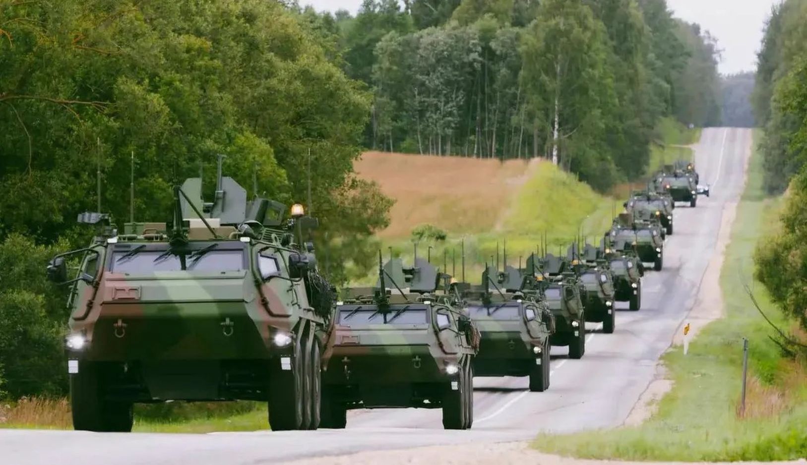 Transportery opancerzone Patria 6x6, zdęcie poglądowe
