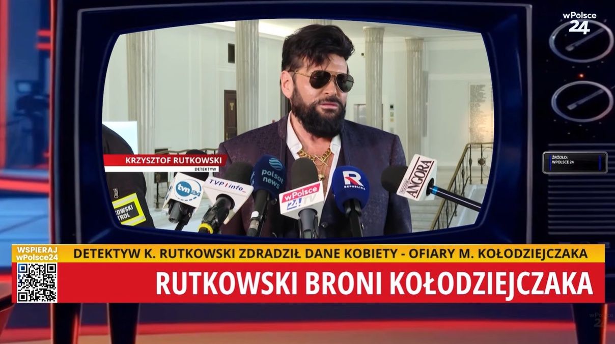 Fragment konferencji Krzysztofa Rutkowskiego