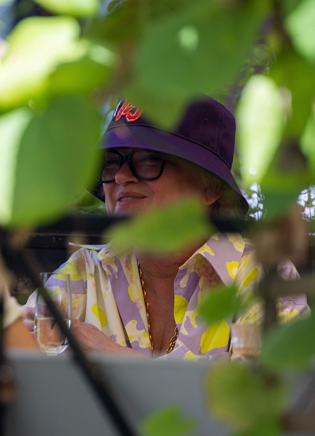 Naturalna Katarzyna Figura "przyłapana" na mieście